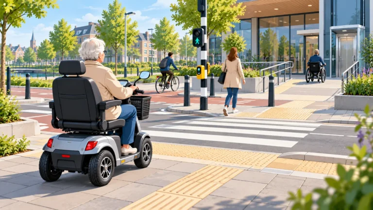 Ontwikkelingen in de toegankelijkheid van de openbare ruimte voor mensen met een mobiliteitsbeperking